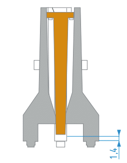 2D shematics-silicone-optic-lighting-led-image-moon-Gaggione-Zoomable solution-mechanics