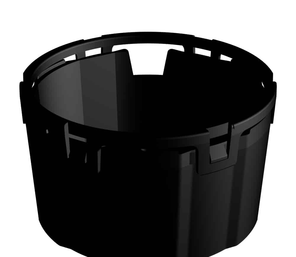 Black holder for LLC59 45mm PMMA collimator for Color mixing