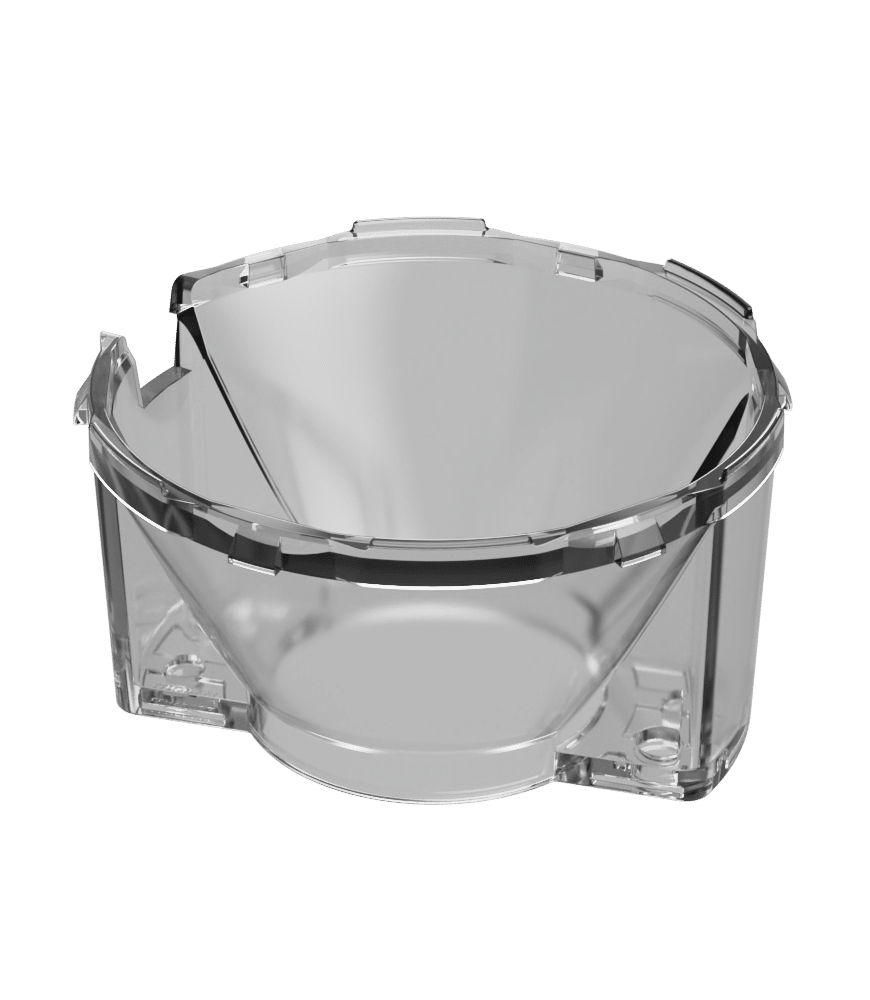 Clear holder for LLC59 45mm PMMA collimator for Color mixing