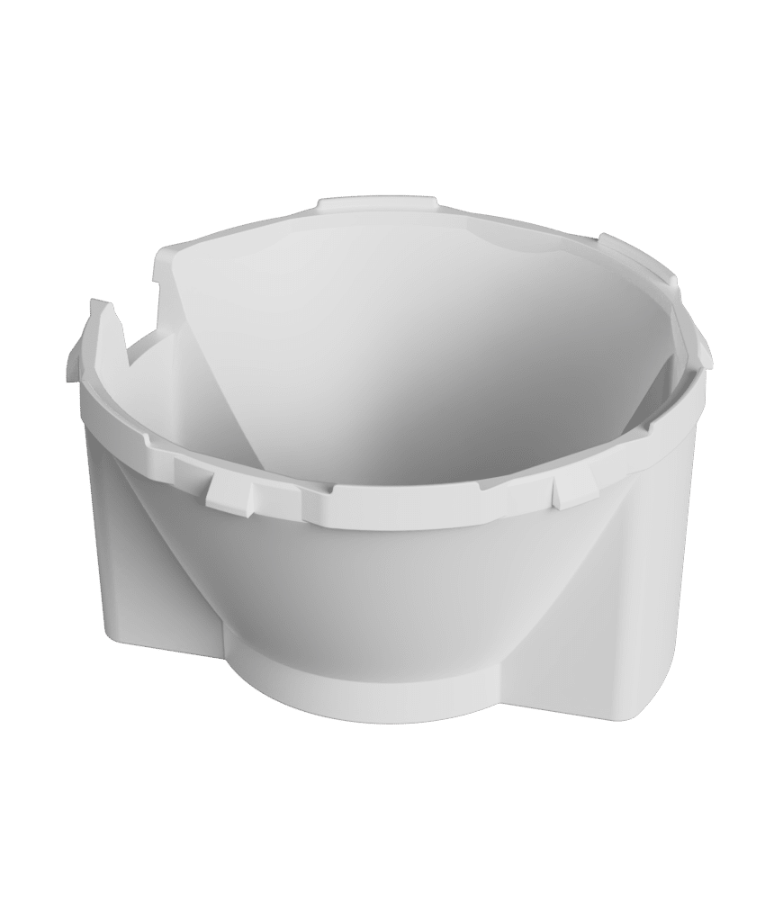 White holder for LLC59 45mm PMMA collimator for Color mixing