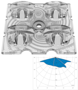 Gaggione Avika street lighting lens ME