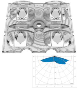 Gaggione Avika street lighting lens LW1