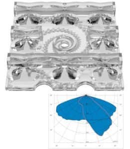 Road lighting LED lens ME