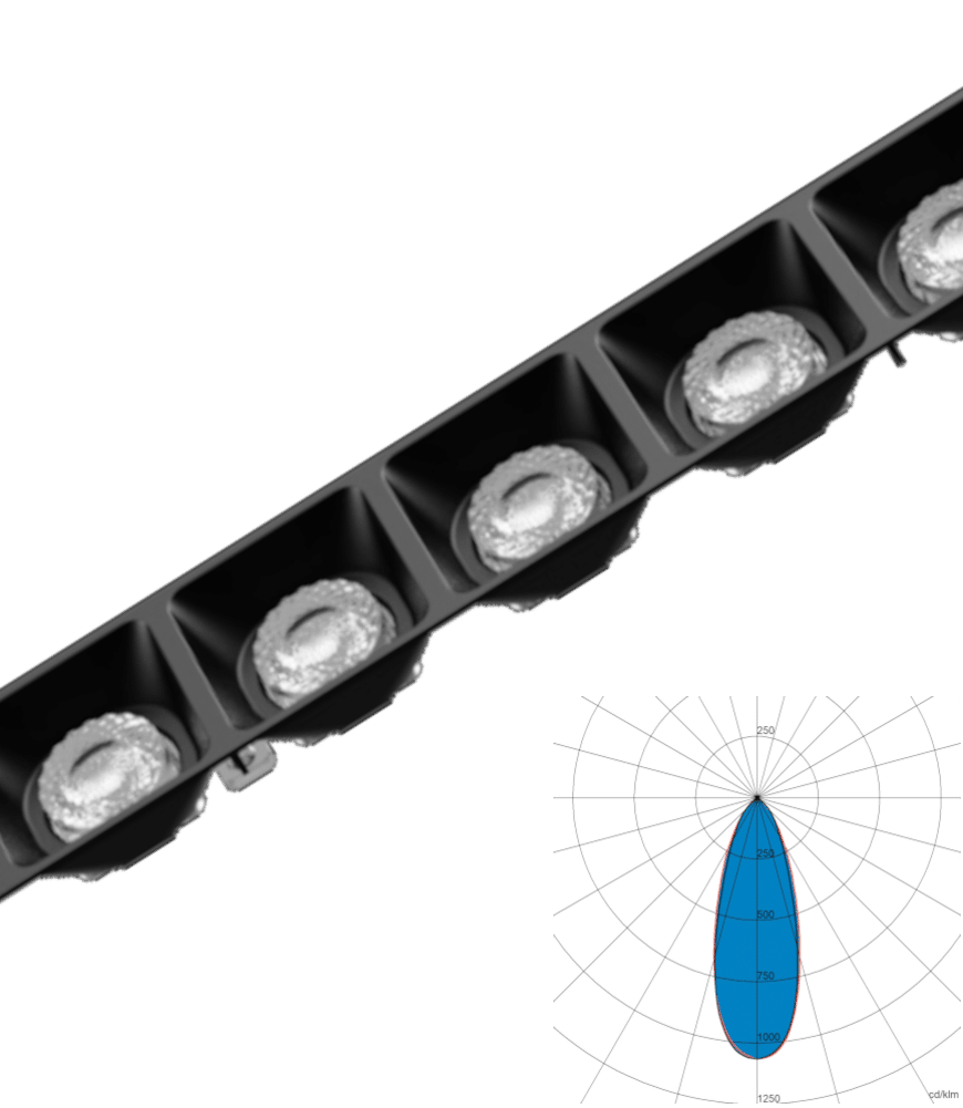 Highlights Pollux LED Linear dark light collimator picture - Medium