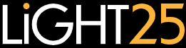 Logo of led optics trade fair Light 25 in London