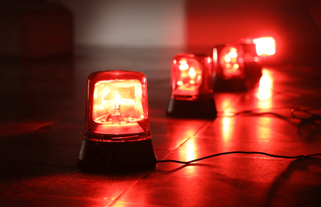 Gaggione optics for safety lighting application