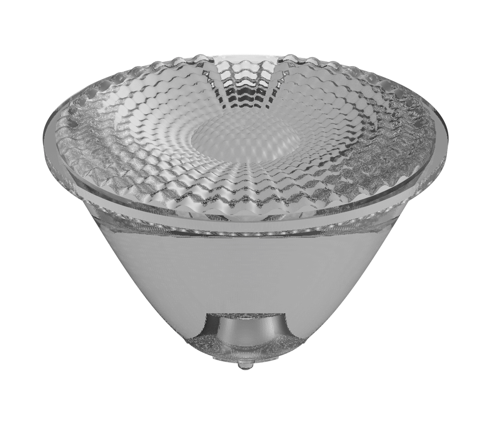 LLC59W-45mm-PMMA-wide-beam-collimator-without-sprue-Color mixing