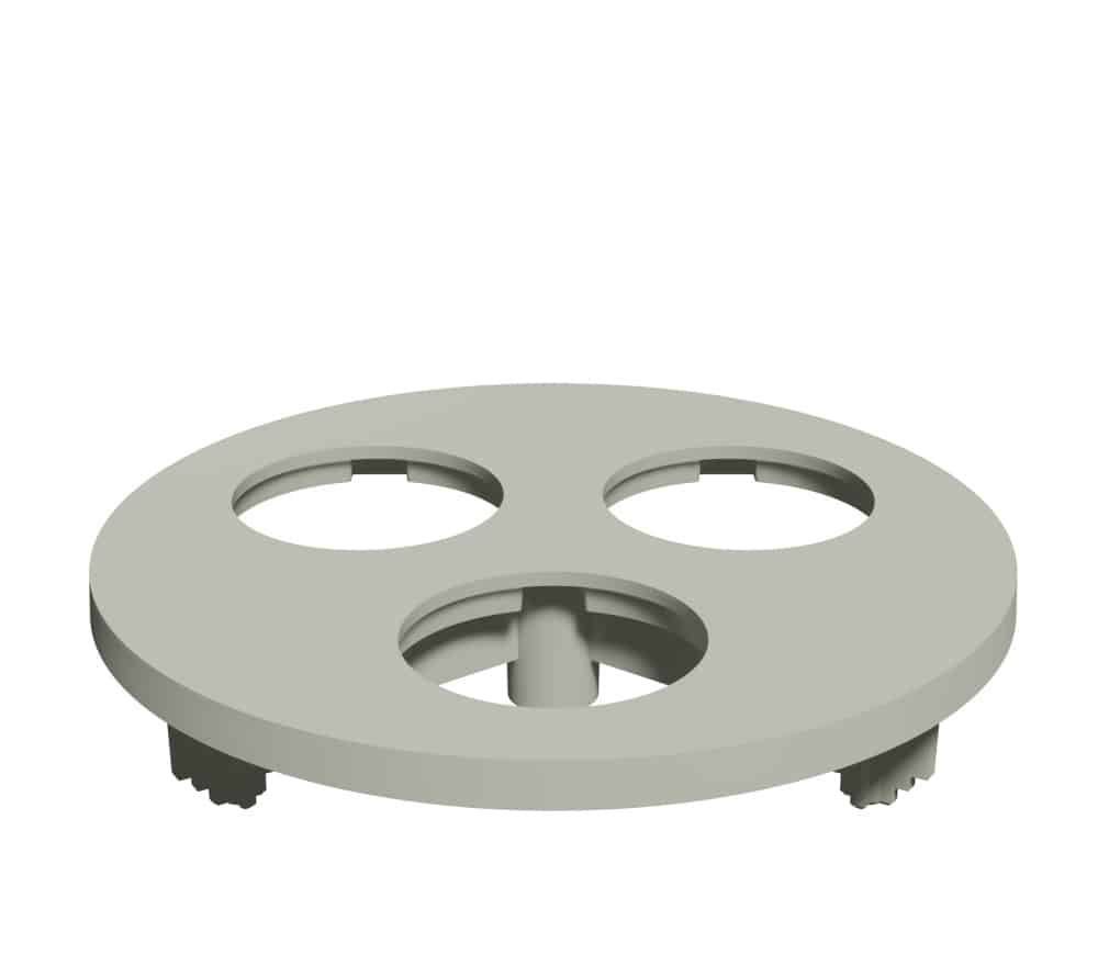 Gaggione white base for PMMA collimator