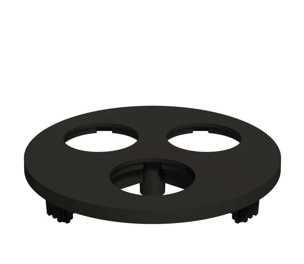 Gaggione black base for PMMA collimator