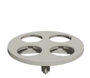 Gaggione white base for PMMA collimator