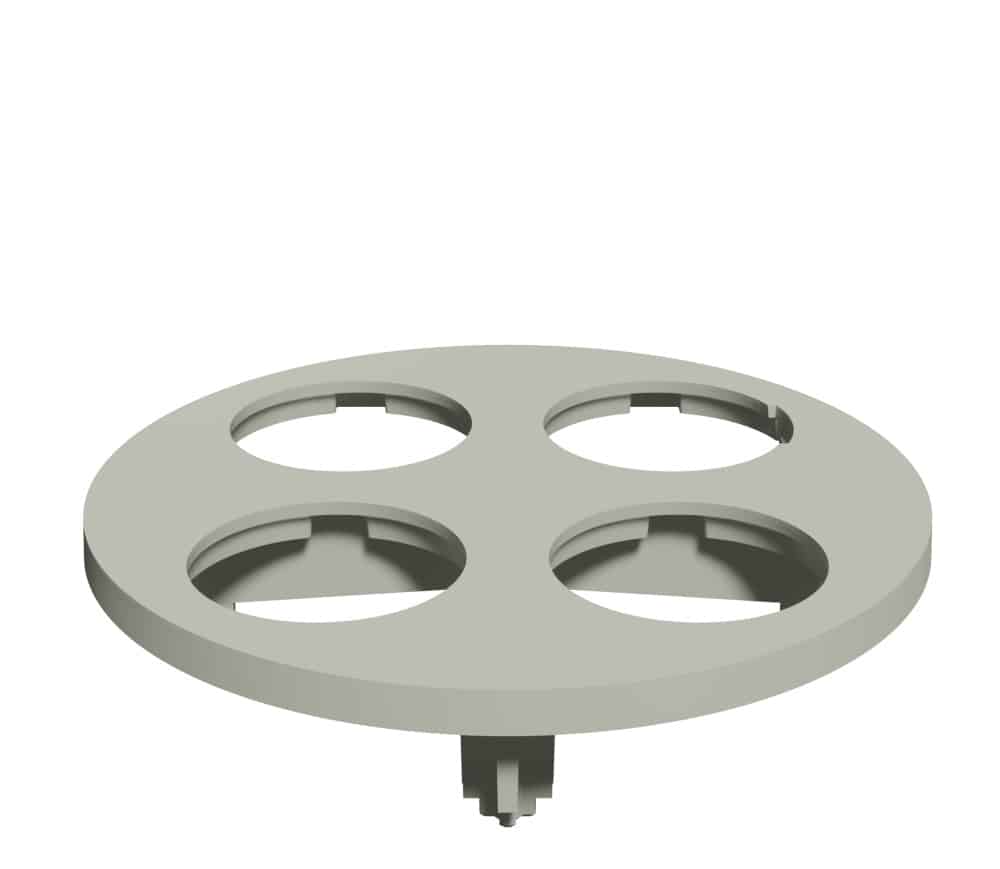 Gaggione white base for PMMA collimator