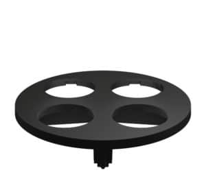 Gaggione black base for PMMA collimator